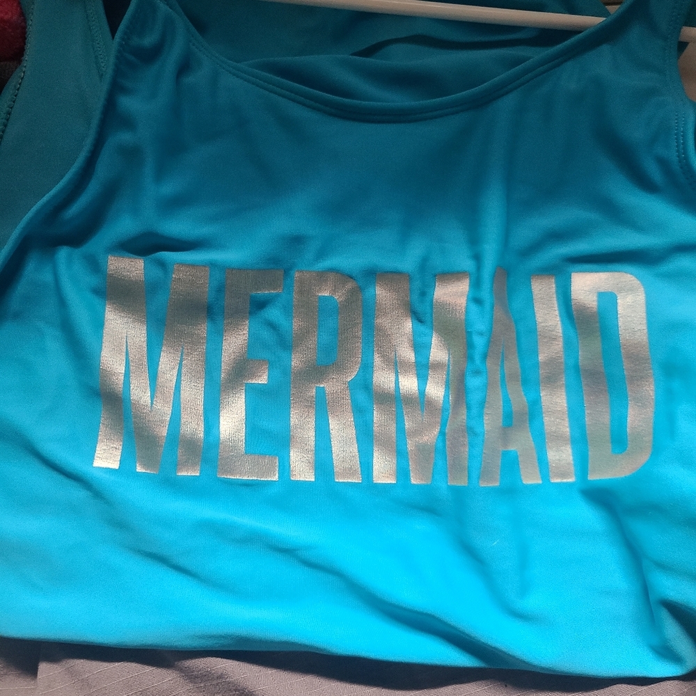 Justice - Mermaid Bathing suit size 22plus
